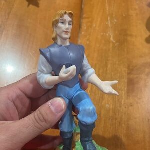 Disney Pocahontas John Smith Porcelain Figurine 6.5" Vintage- Sri Lanka